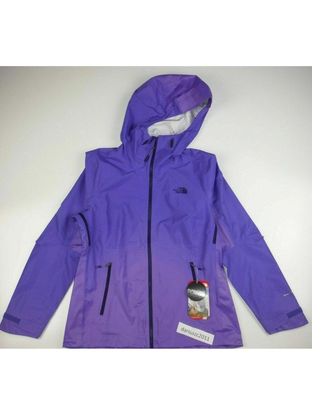 $200 THE NORTH FACE WOMEN’S FUSEFORM DOT MATRIX JACKET PURPLE SIZE MEDIUM - Picture 3 of 8